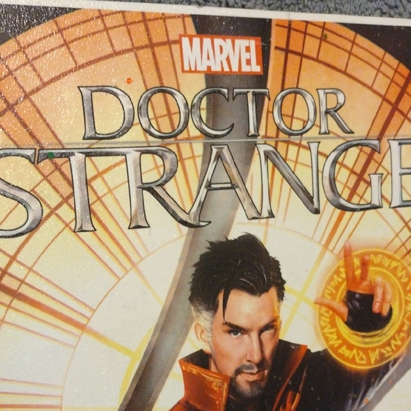 Marvel Doctor Strange Art with Red and Gold Accents - Picture 2 of 10